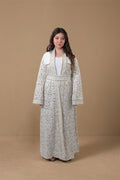 Asmahan — Arabic Calligraphy Abaya (Full Body) | White