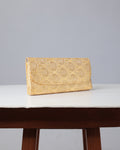 Hind — Damascus Brocade Handbag | Yellow