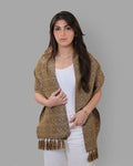 Adila — Damascus Mosaic Scarf | Yellow