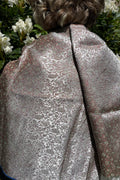 Elissar — Damascus Brocade Blend Scarf | Silver